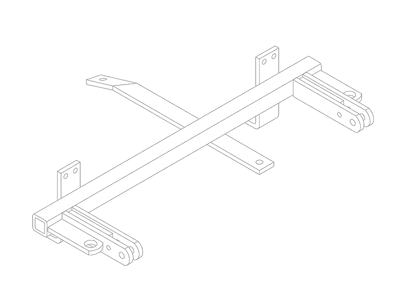 Tow Bar Base Plate, Pontiac Bonneville E13 BX3216