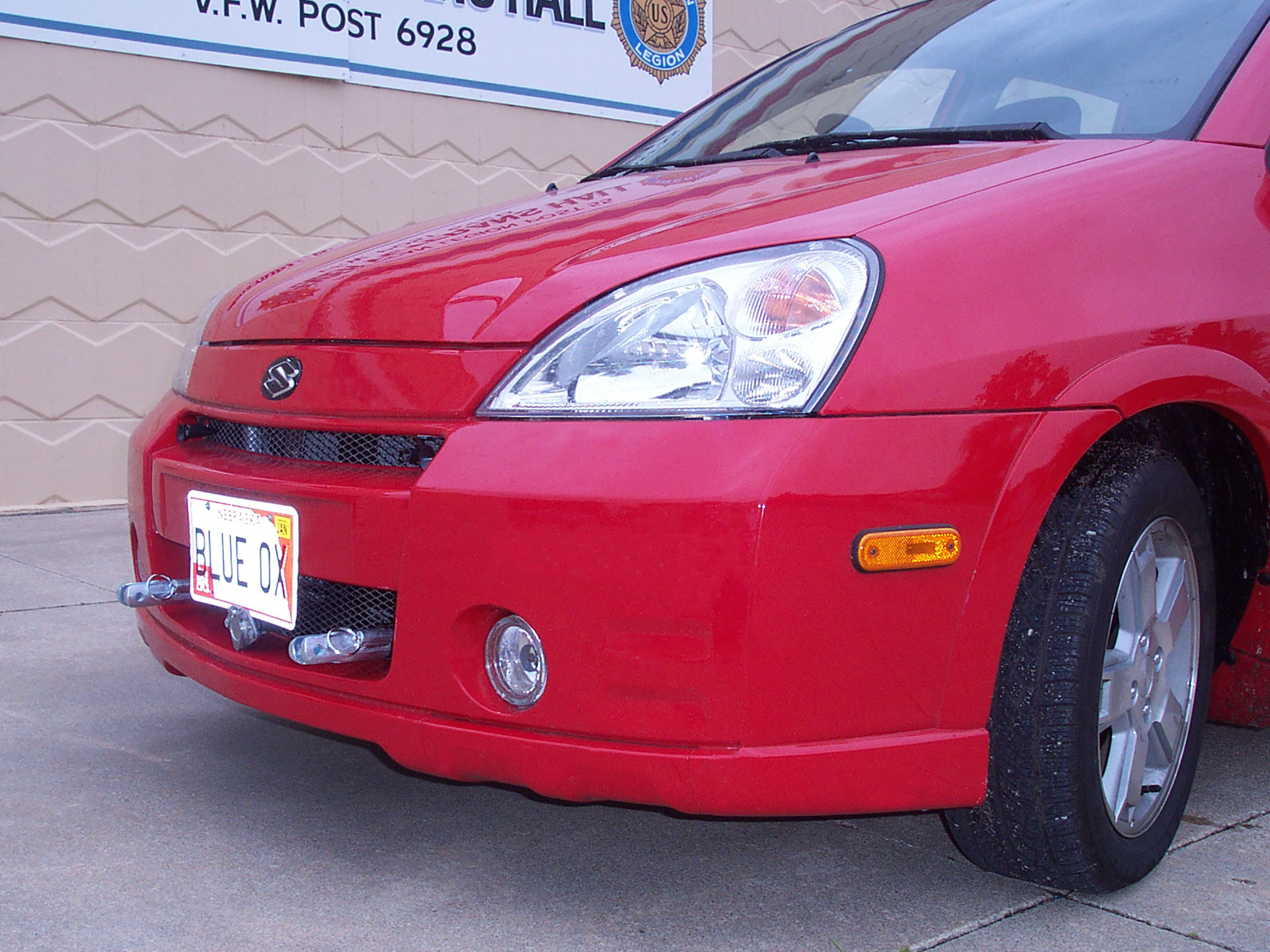 Tow Bar Base Plate, Suzuki  Aerio   E13 BX3517