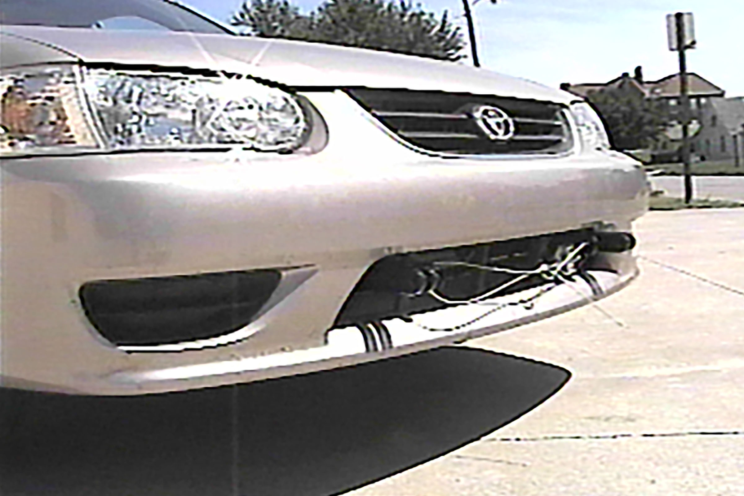 Tow Bar Base Plate, Toyota Corolla  Ce E13 BX3746
