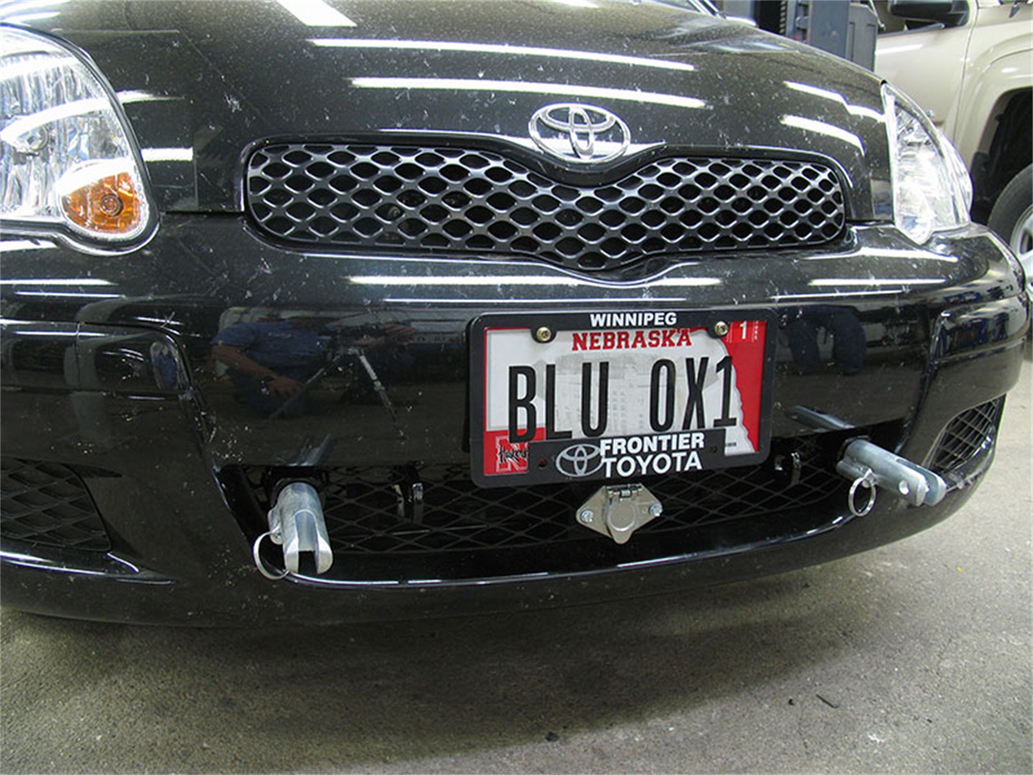 Tow Bar Base Plate, Toyota Echo BX3764