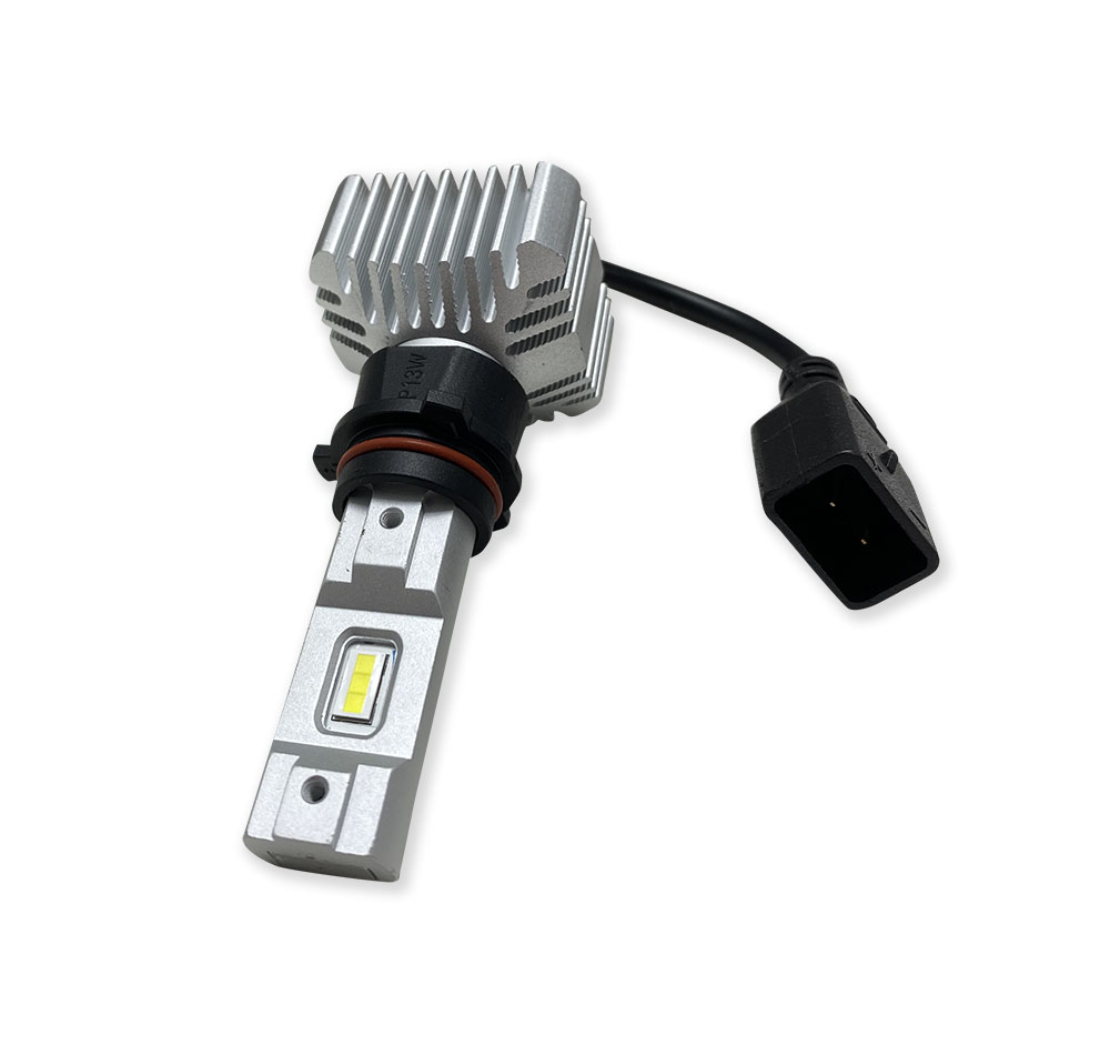 P13WLEDDSv2 - V2 DRIVE Series P13W 2,500 LUX Driverless Plug-&-Play LED Headlight Kit w/ Canbus Decoder 3yr warranty-P13WLEDDSv2