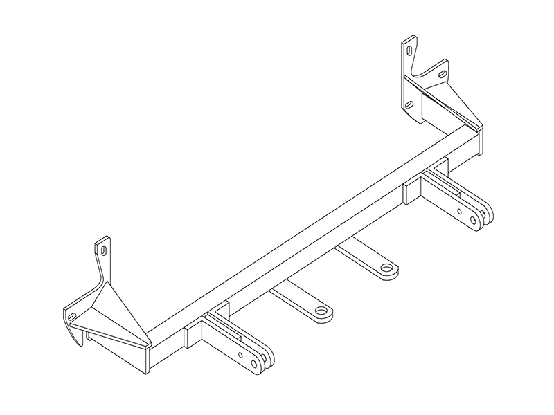 Tow Bar Base Plate BX3816