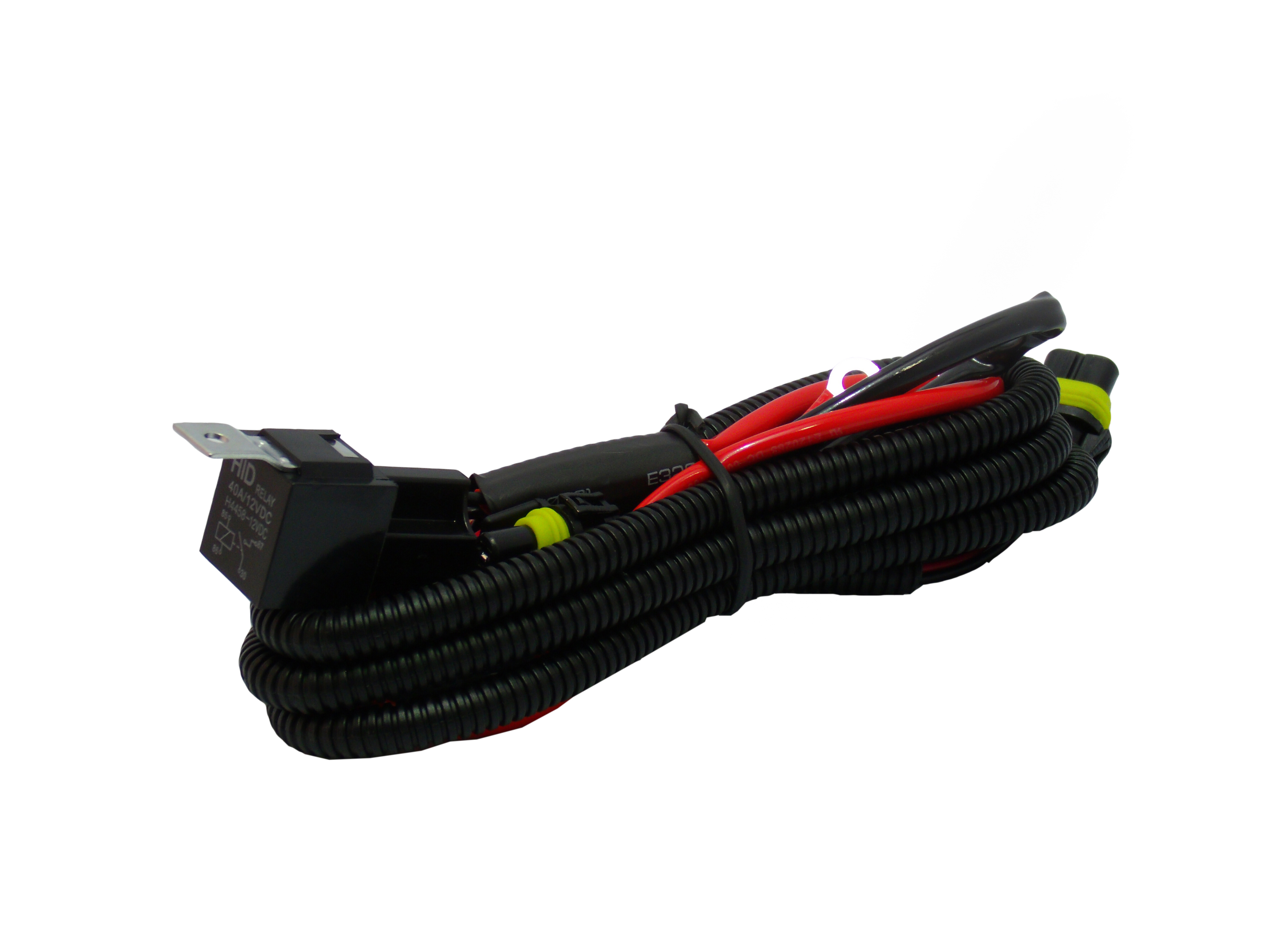 RELAY-HARNESS - 12V Headlight System Relay Harness (No Resistors)-RELAY-HARNESS