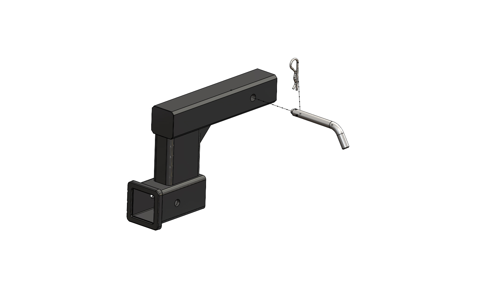 Kit, 2 1/2" X 7" Drop Rcvr 12.5K BX88376