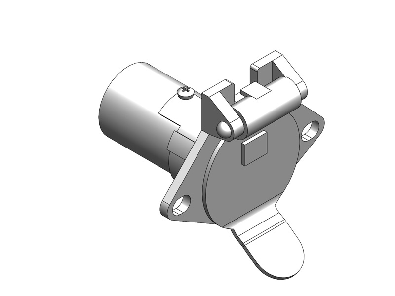 Kit, 6 Pin Connector, Black Plastic, Single BX88414