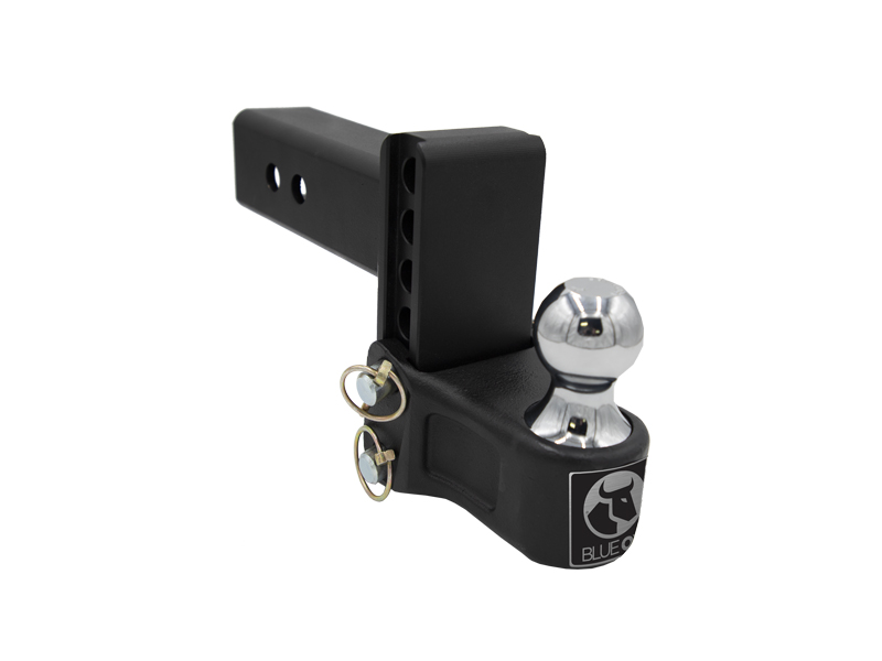 Adjustable Ball Mount, 2-1/2" Receiver, 4" Drop/Rise, 12K Rated BXH12241