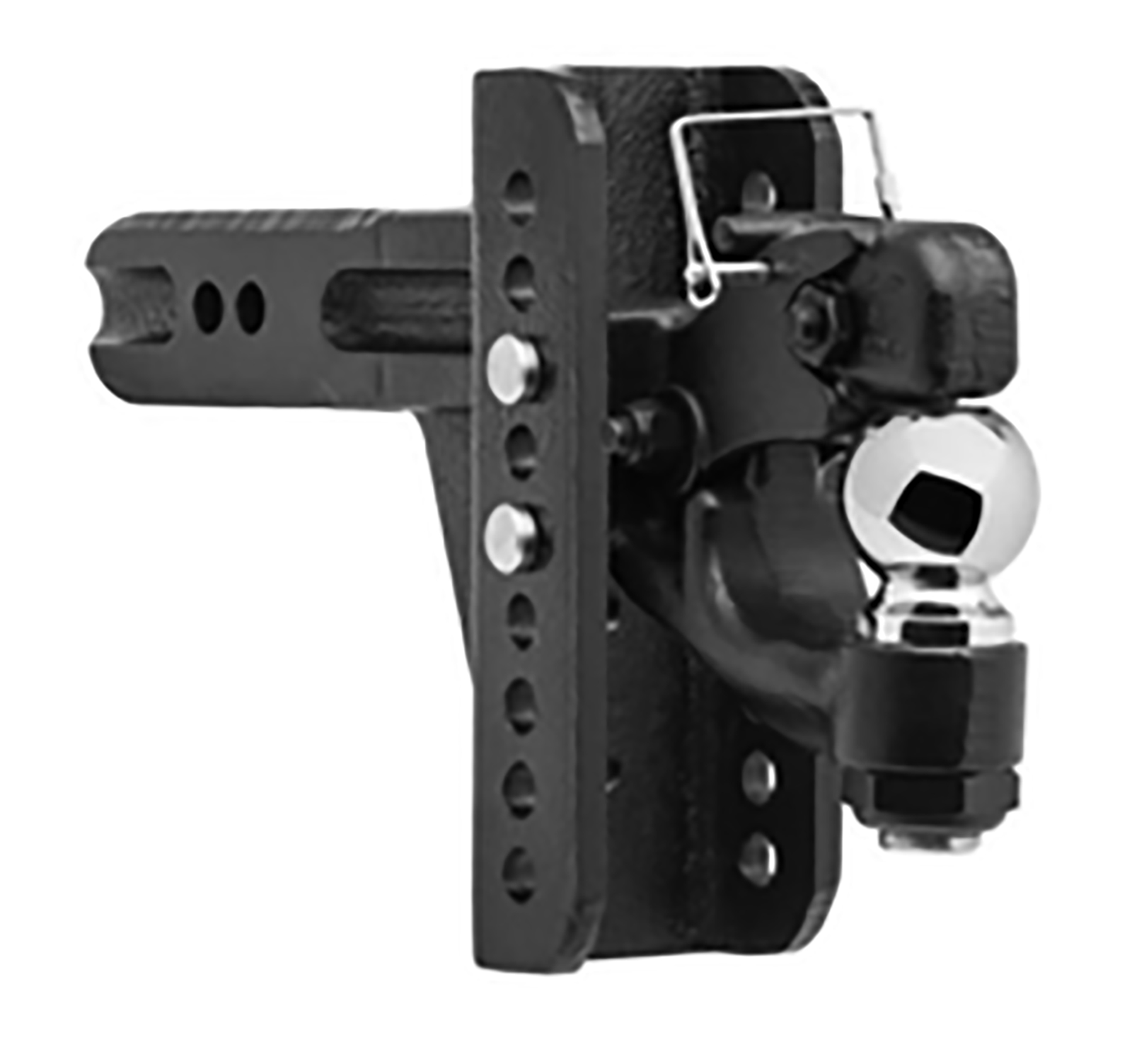 Adj. Ball Mount, 2-1/2" Rcvr, 6" Drop/Rise, 2-5/16" Ball/Pintle, 20K BXH20262