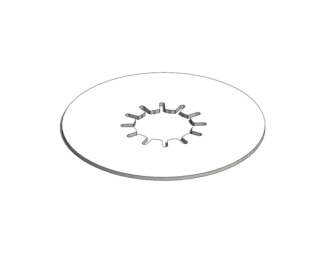 Kit, Lube Plate, 10" Hdpe BXR9004