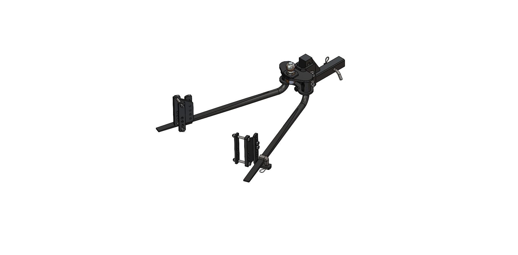 Hitch, 2-Point Wd Hitch, 800 Lb, Underslung BXW0873
