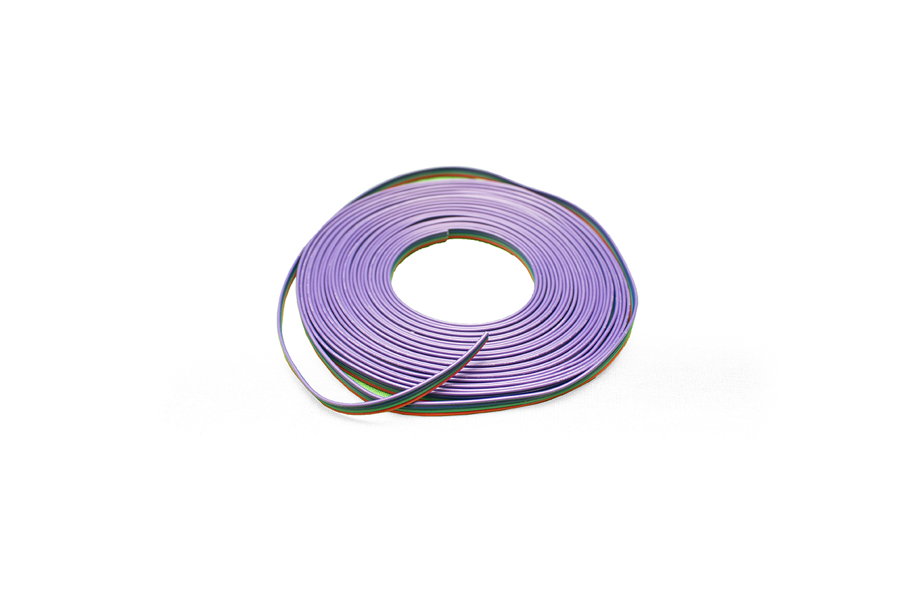 RS100FTRGB - 100ft Spool of RGB Multi-Color Wiring-RS100FTRGB