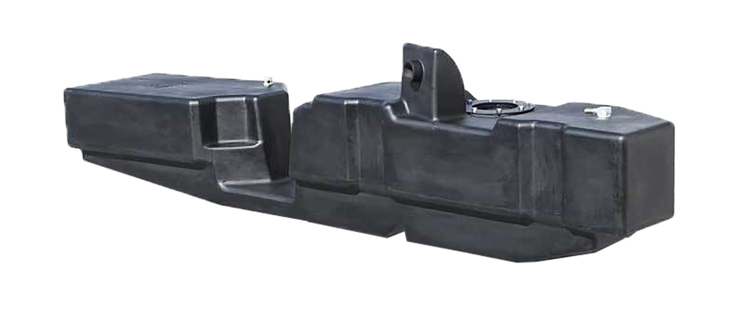52 Gallon Extra Heavy Duty, Cross-Linked Polyethylene Fuel Tank With Shield 7010201S