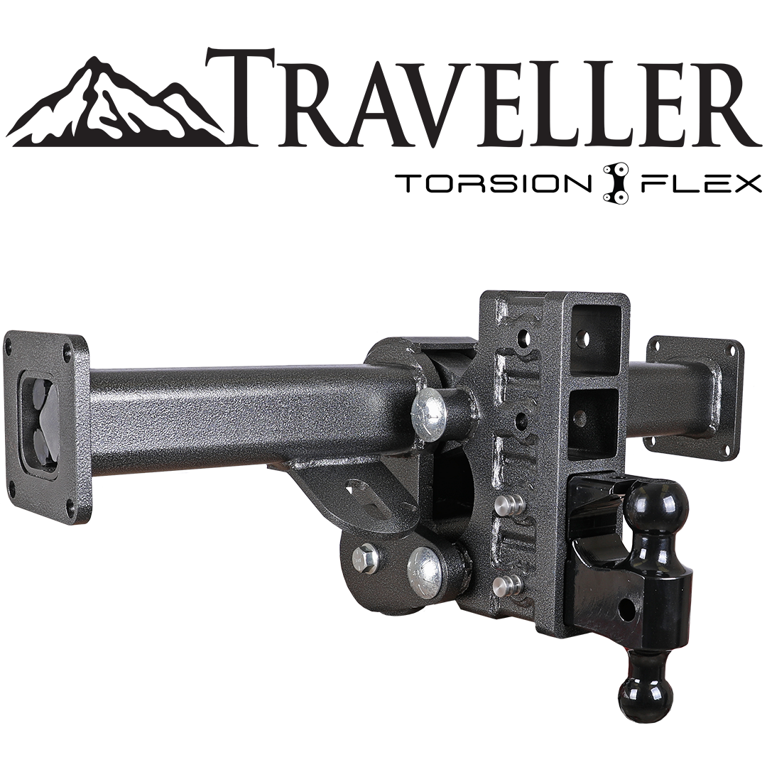 27 TRAVELLER TORSION-FLEX 2.5 Shank 6 Offset Drop 3.5K TW 21K Hitch GH-6124