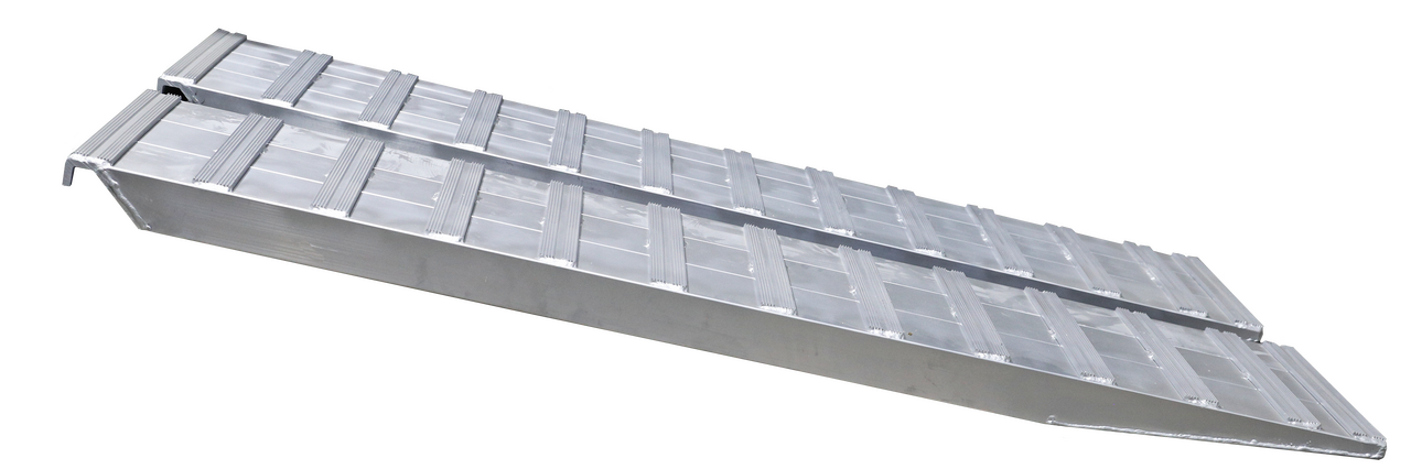 1-Pair Aluminum Ramps, 15W x 72L , 7K Capacity Per Ramp GH-HDR72