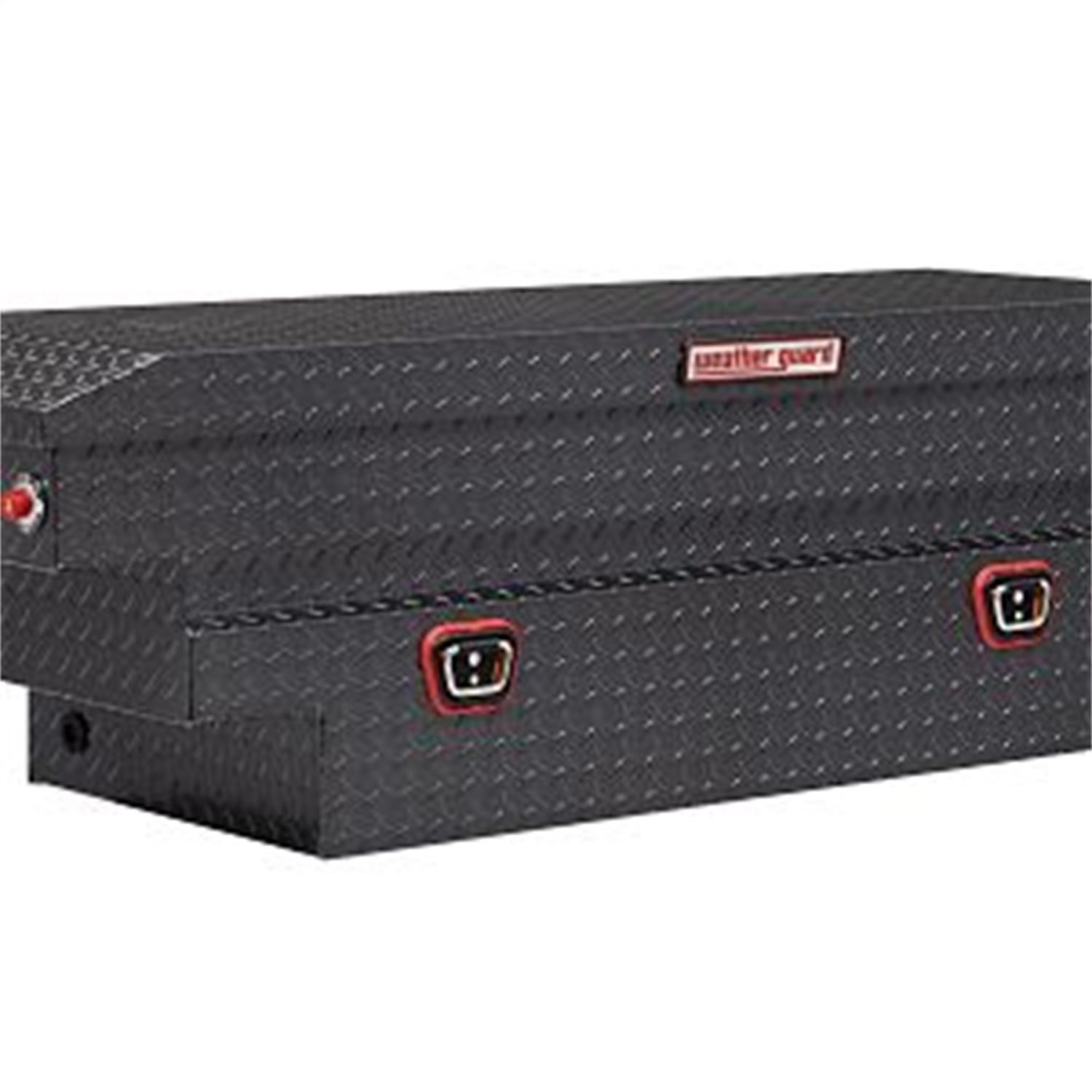 Saddle Box; Aluminum; Compact Deep; Gunmetal Gray; 8.0 cu ft; 137-6-03