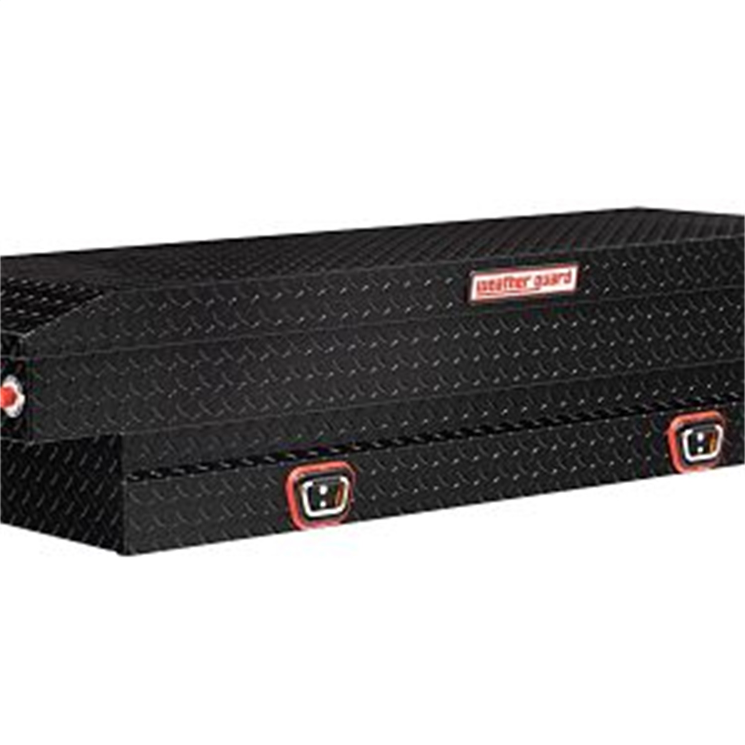 Saddle Box; Aluminum; Compact; Gloss Black; 6.0 cu ft; 154-5-03