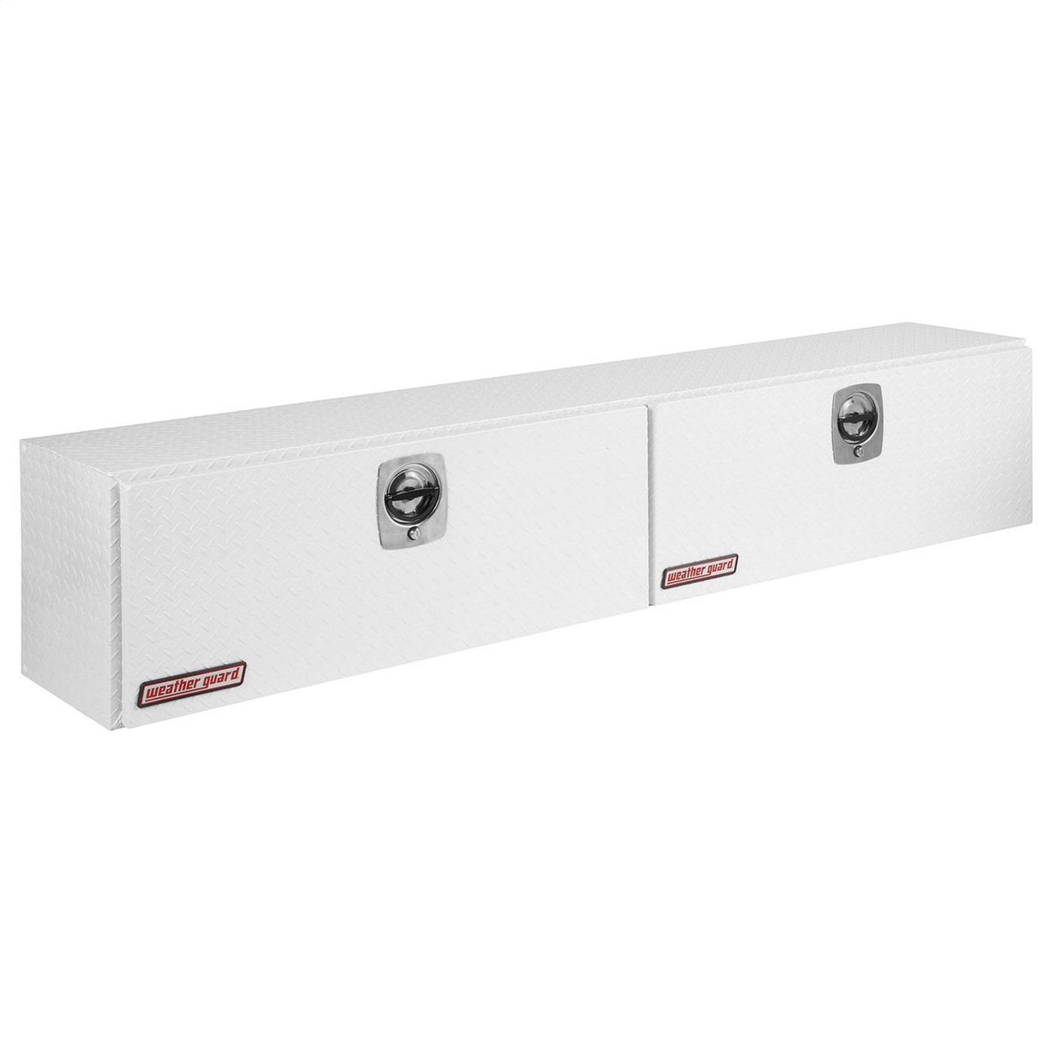 Super Side Box; 15.2 ft.; Height 18 in.; Length 90.25 in.; Width 16.25 in.; White; Heavy Duty Welded; Aluminum; 391-3-02