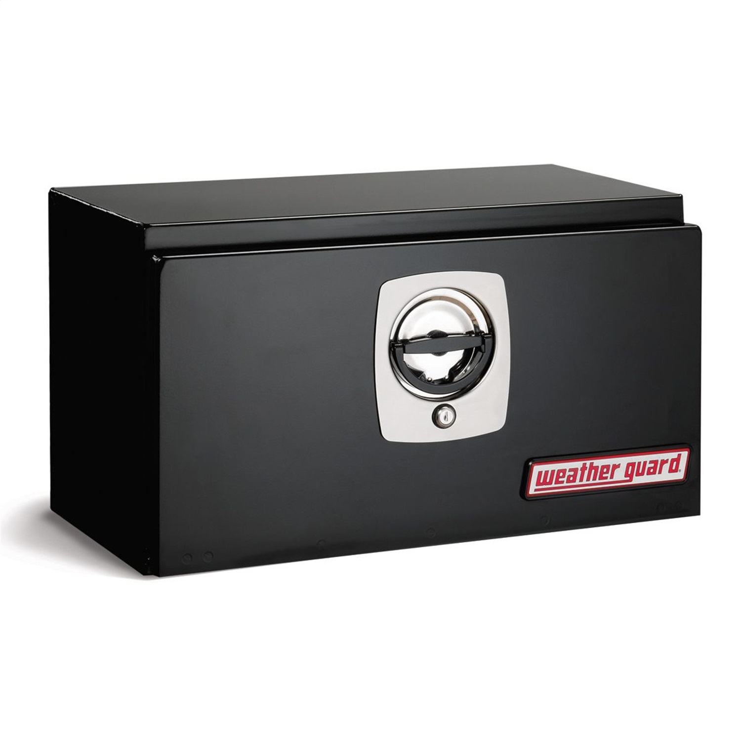 Underbed Box; 2.3 ft.; Height 14.13 in.; Length 24.13 in.; Width 12.38 in.; Gloss Black; Heavy Duty Welded; Steel; 525-5-02