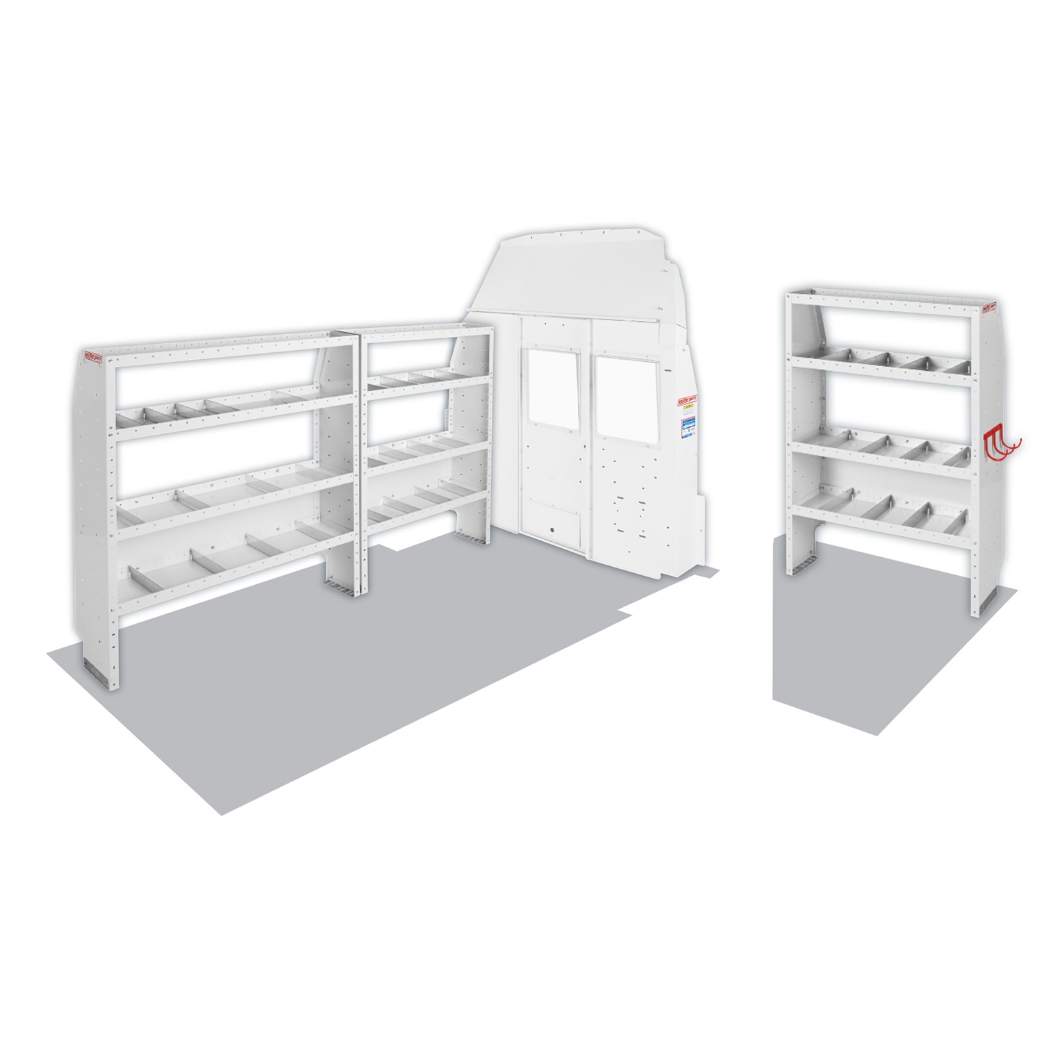 Commercial Shelving Van Package 600-8430R