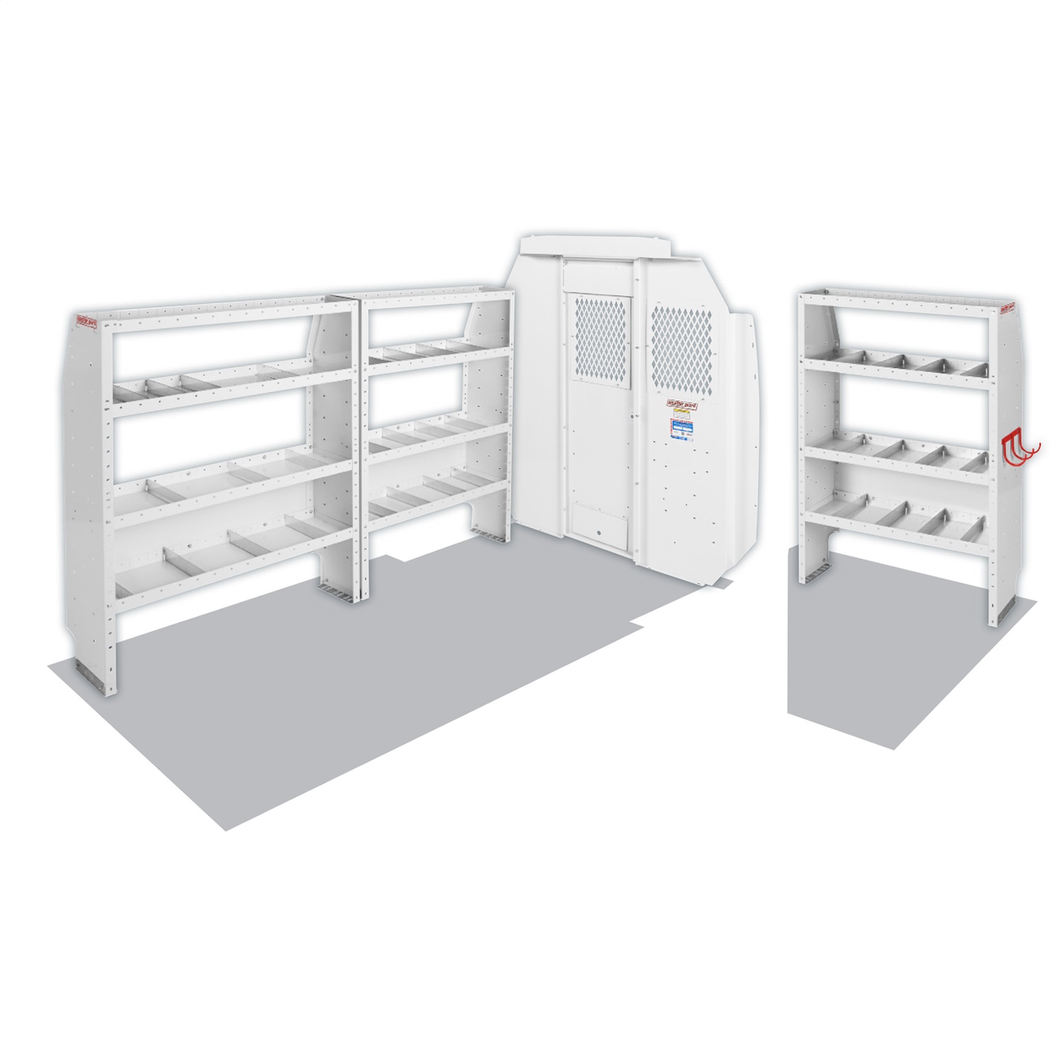 Commercial Shelving Van Package 600-8440S
