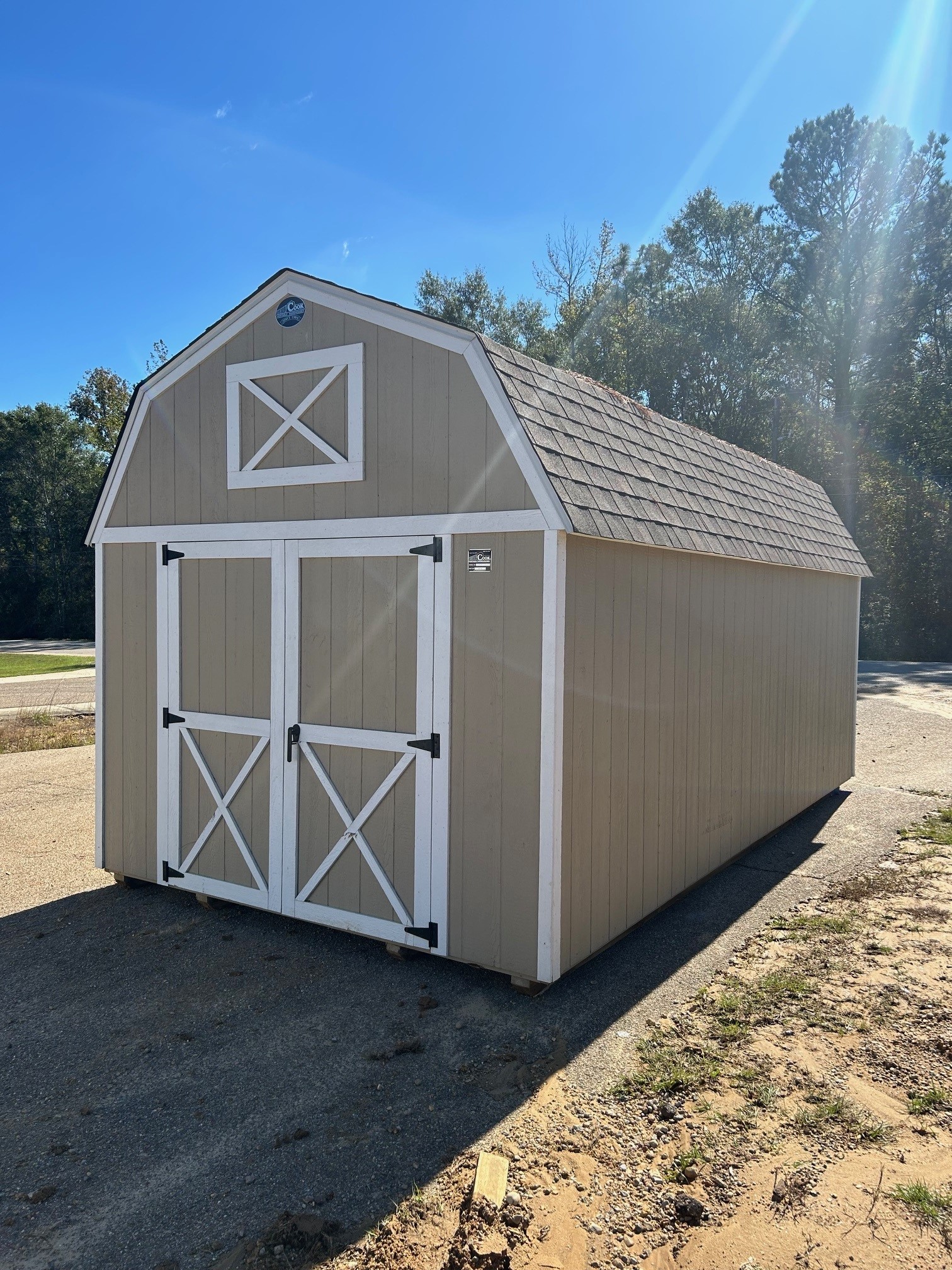 Used 10x20 LP Smart Side Barn Storage Shed - 144754R