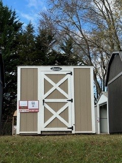 Used 6x8 Lean-To Shed - Durable LP Smart Side Storage Solution - 246497R