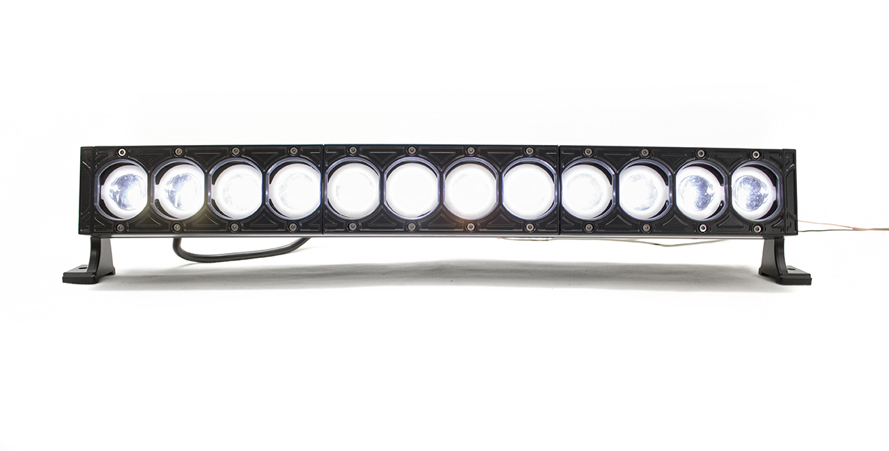 RS25HALO - HALO-DRL Series 23in 120W/9,600LM LED Light Bar w/ Halo DRL-RS25HALO