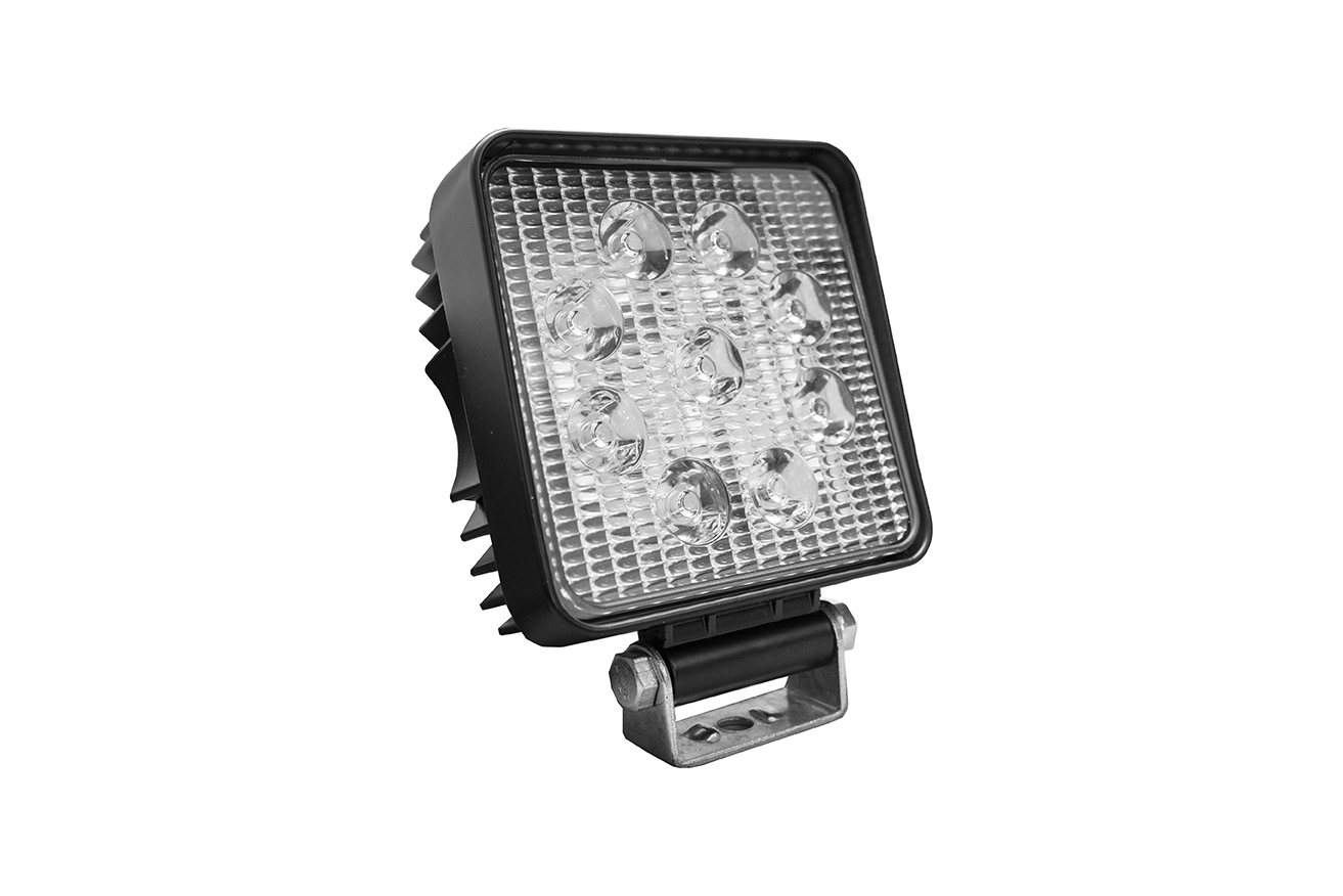 RS-27W-S - Street Series 4in Square LED Spot Light 27W/1,755LM (Each)-RS-27W-S