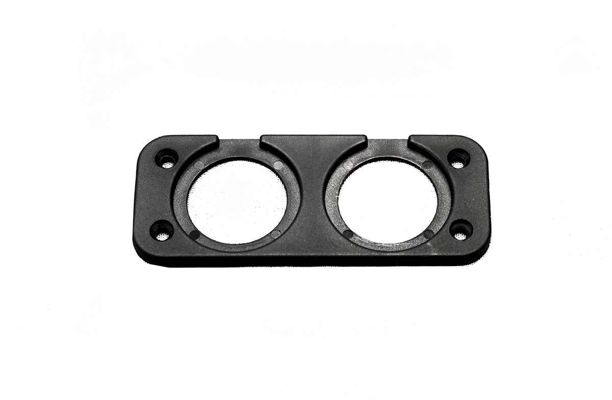 RS2HRP - Two-Hole Rear Panel Mount for Round Digital Voltage Gauges-RS2HRP