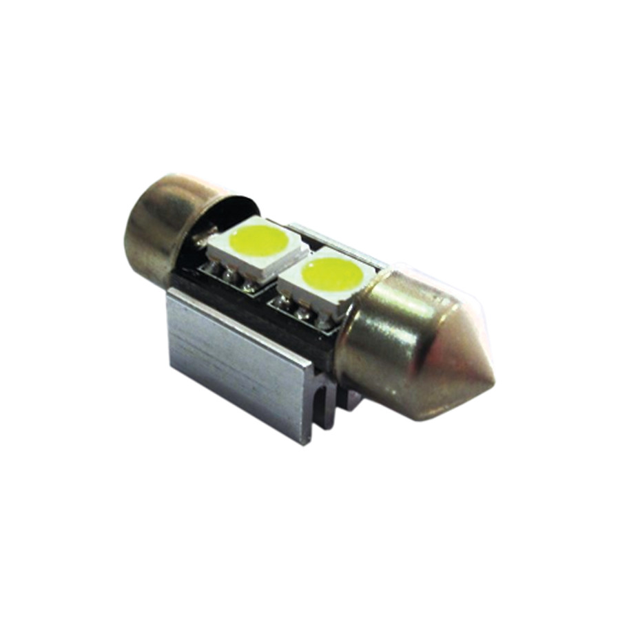 RS-31MM-5050CAN-W - 31mm 5050 CANBUS LED Replacement Bulb (White) (Each)-RS-31MM-5050CAN-W