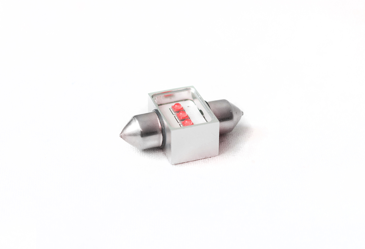 RS31MMHPR - 31mm BLAST Series Hi-Power 5W CREE LED Replacement Bulbs (Red) (Each)-RS31MMHPR
