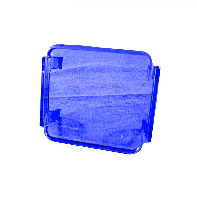 RS-3X3C-B - Translucent 3x3in Protective Spotlight Cover (Blue)-RS-3X3C-B