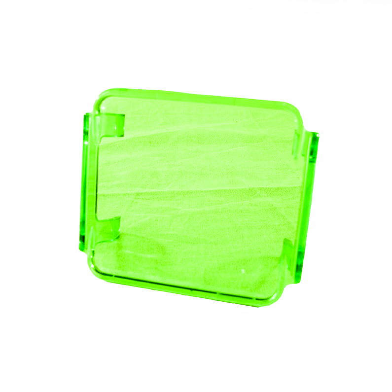 RS-3X3C-G - Translucent 3x3in Protective Spotlight Cover (Green)-RS-3X3C-G