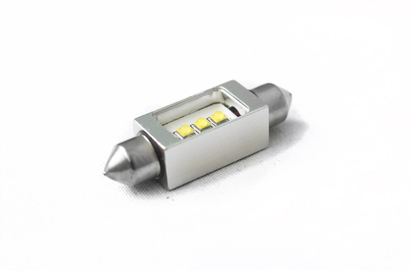 RS42MMHPW - 42mm BLAST Series Hi-Power 5W CREE LED Replacement Bulbs (White) (Each)-RS42MMHPW
