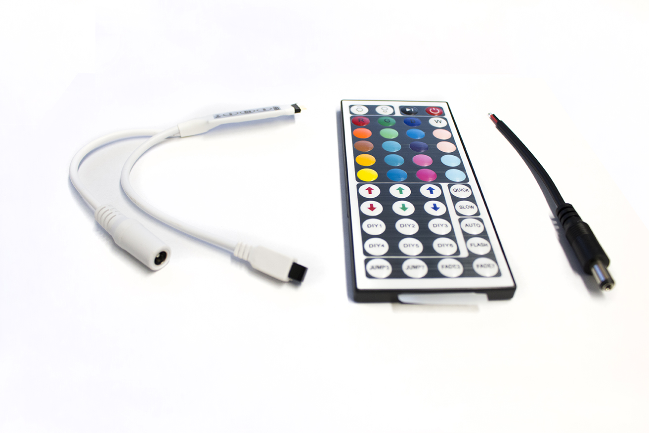 RS44KRGB - 44-Key Remote for RGB Multi-Color Reel Kits-RS44KRGB