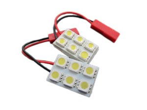 RS-5050-6DOME-G - 6 Chip 5050 LED Dome Panel (Green) (Each)-RS-5050-6DOME-G