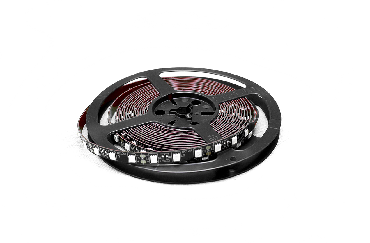 RS5M5050ISW - 16.4ft (5M) 5050 Non-waterproof LED Tape Strip Reel Lighting w/ No Epoxy (White)-RS5M5050ISW