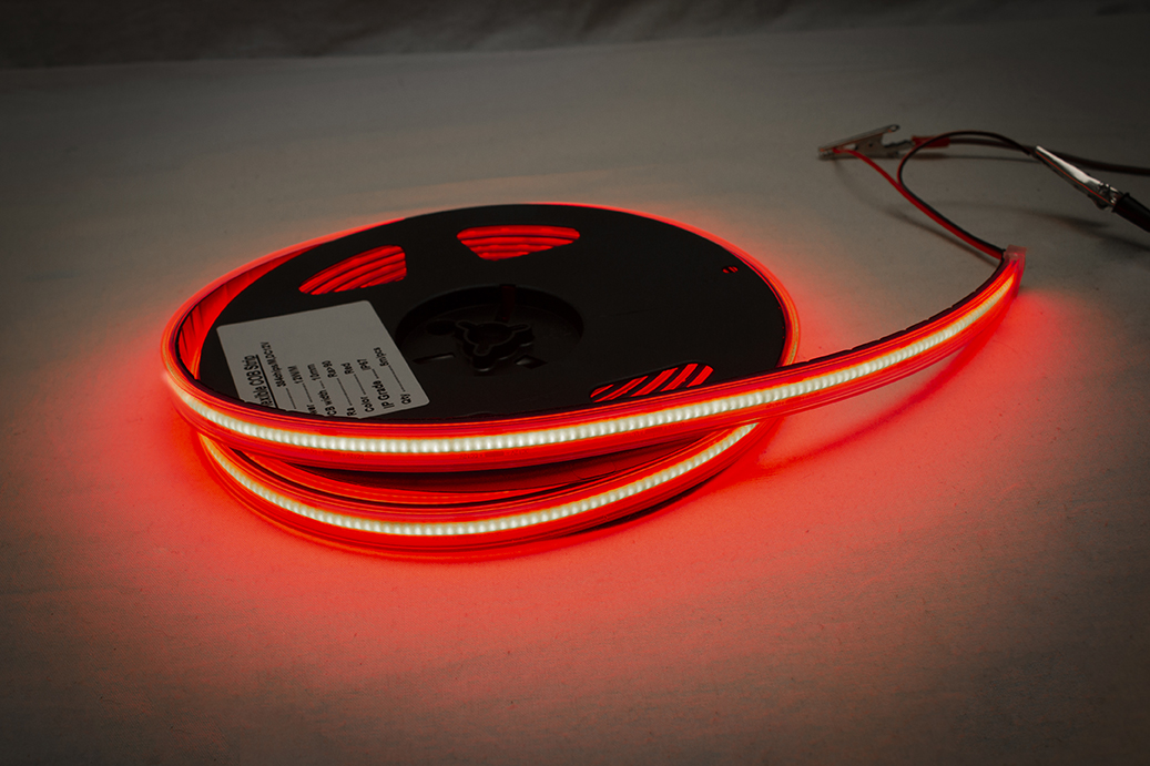 RS5MVS67R - NEW - V-Sport Plasma 16.4ft IP67 LED Solid Tape Strip Reels with Heavy Duty 3M Adhesive - RED-RS5MVS67R