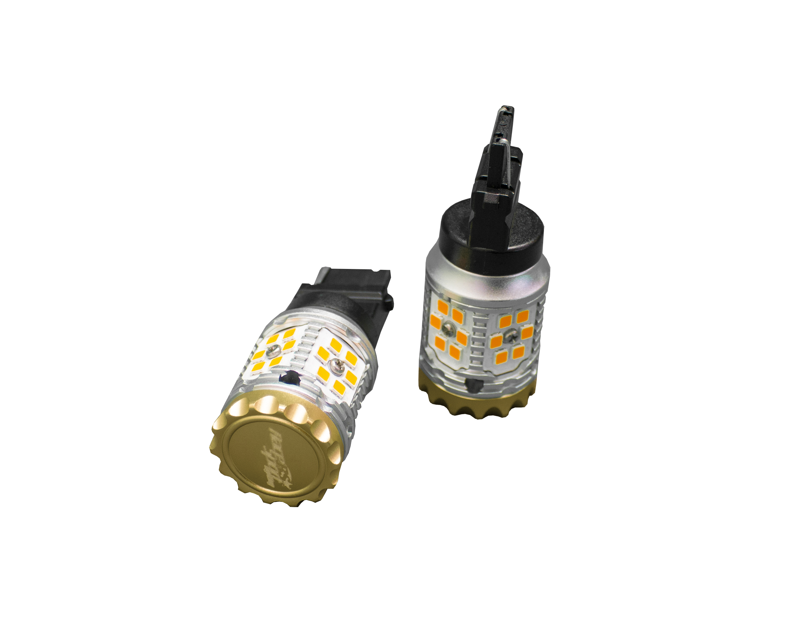 RS7440NRFA - 7440 NO-RAPID Turn Signal LED Bulbs (Amber) (Pair)-RS7440NRFA