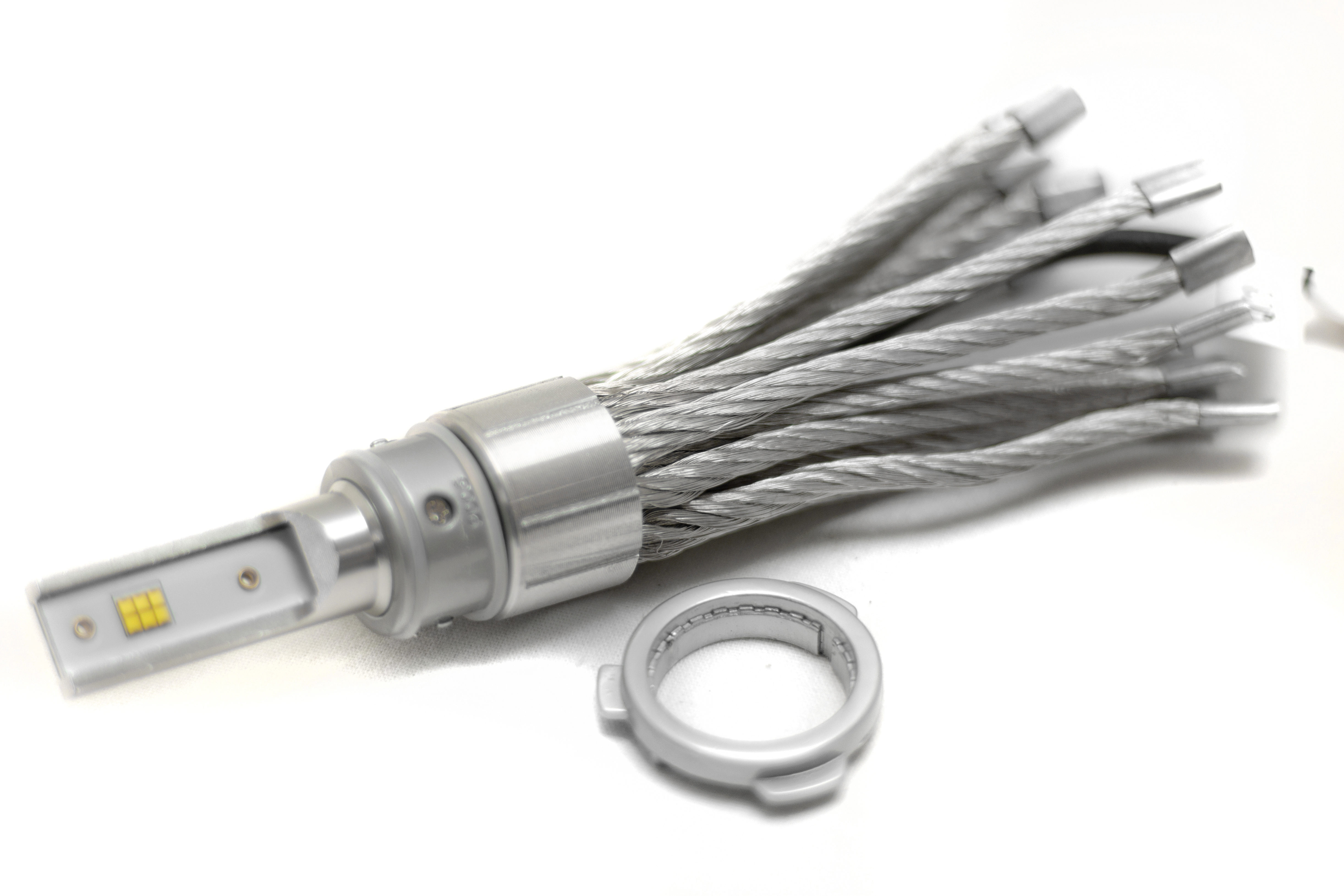 9006-G4LED - 9006 GEN4 LED Headlight Kit w/ 360 Clockable Base & Copper Rope Heatsink-9006-G4LED