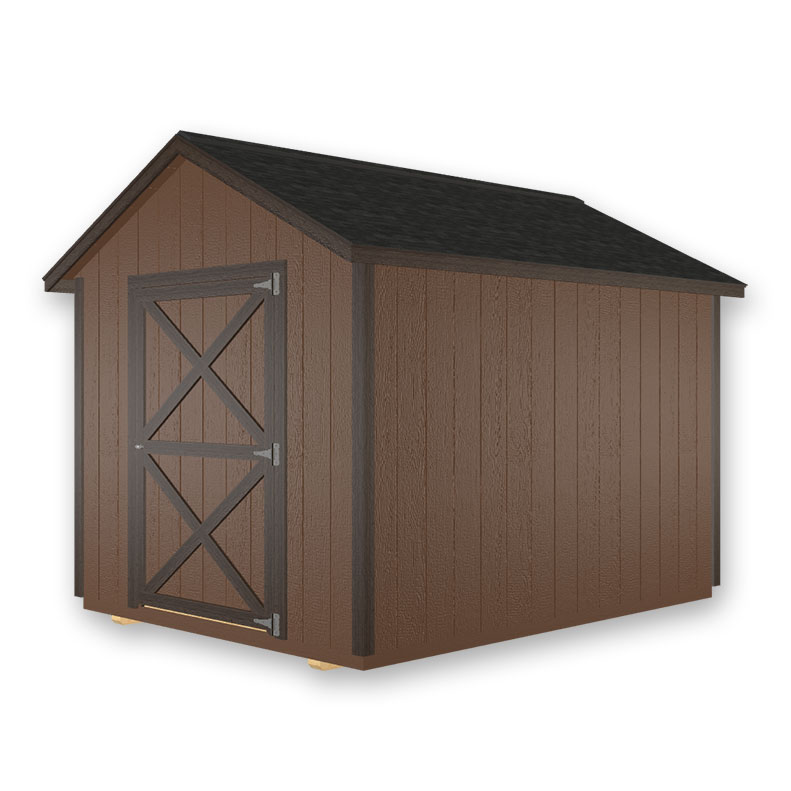 8 x 10 Gable Piedmont w shingle roof | 605