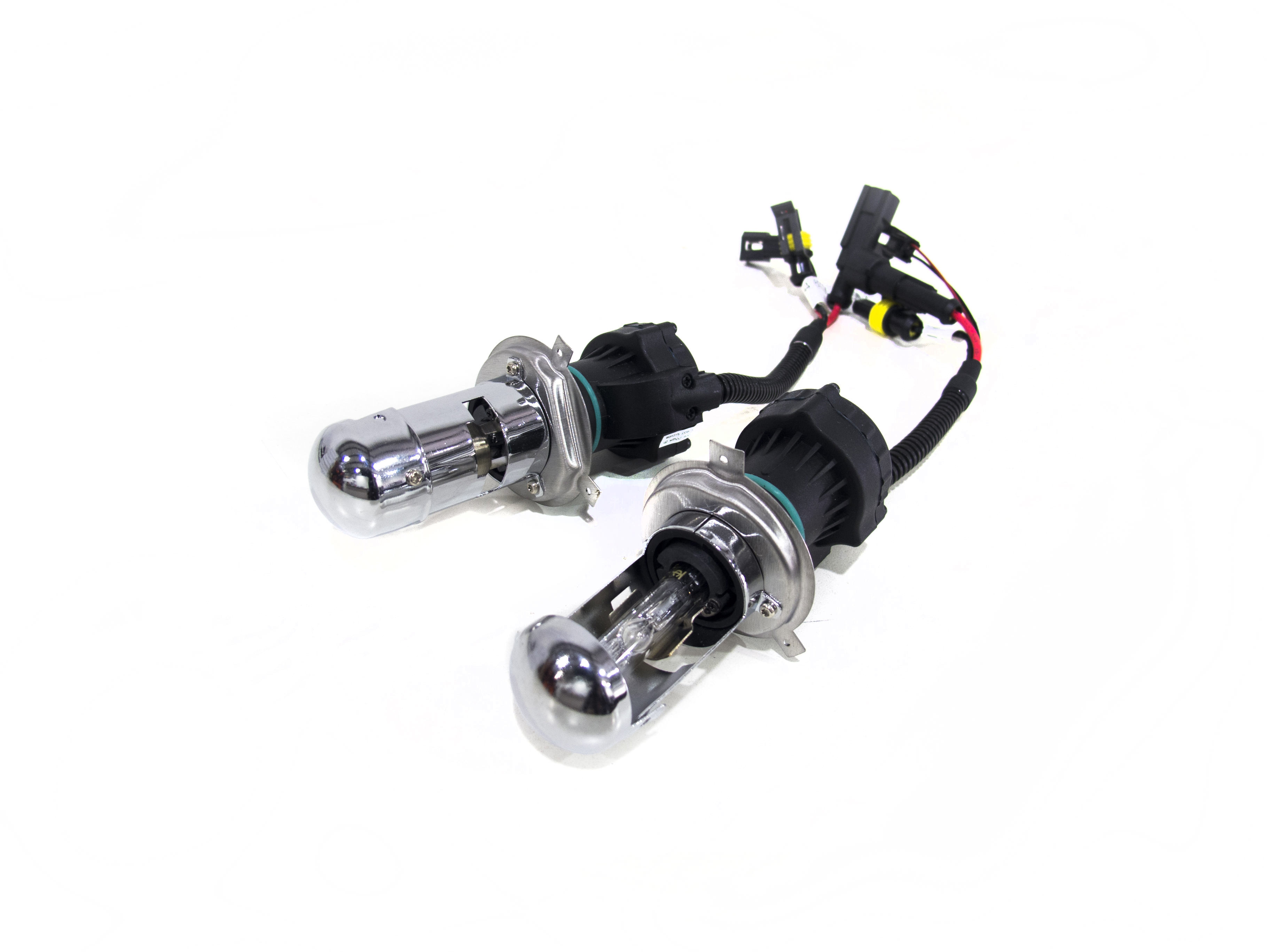 H4-5K-DB-RB-55W - H4-3 5K 55W Motorized Dual Beam Bi-Xenon Bulbs-H4-5K-DB-RB-55W