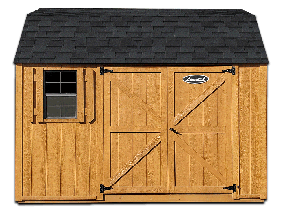 10 x 12 Barn Mayberry  w shingle roof | 621