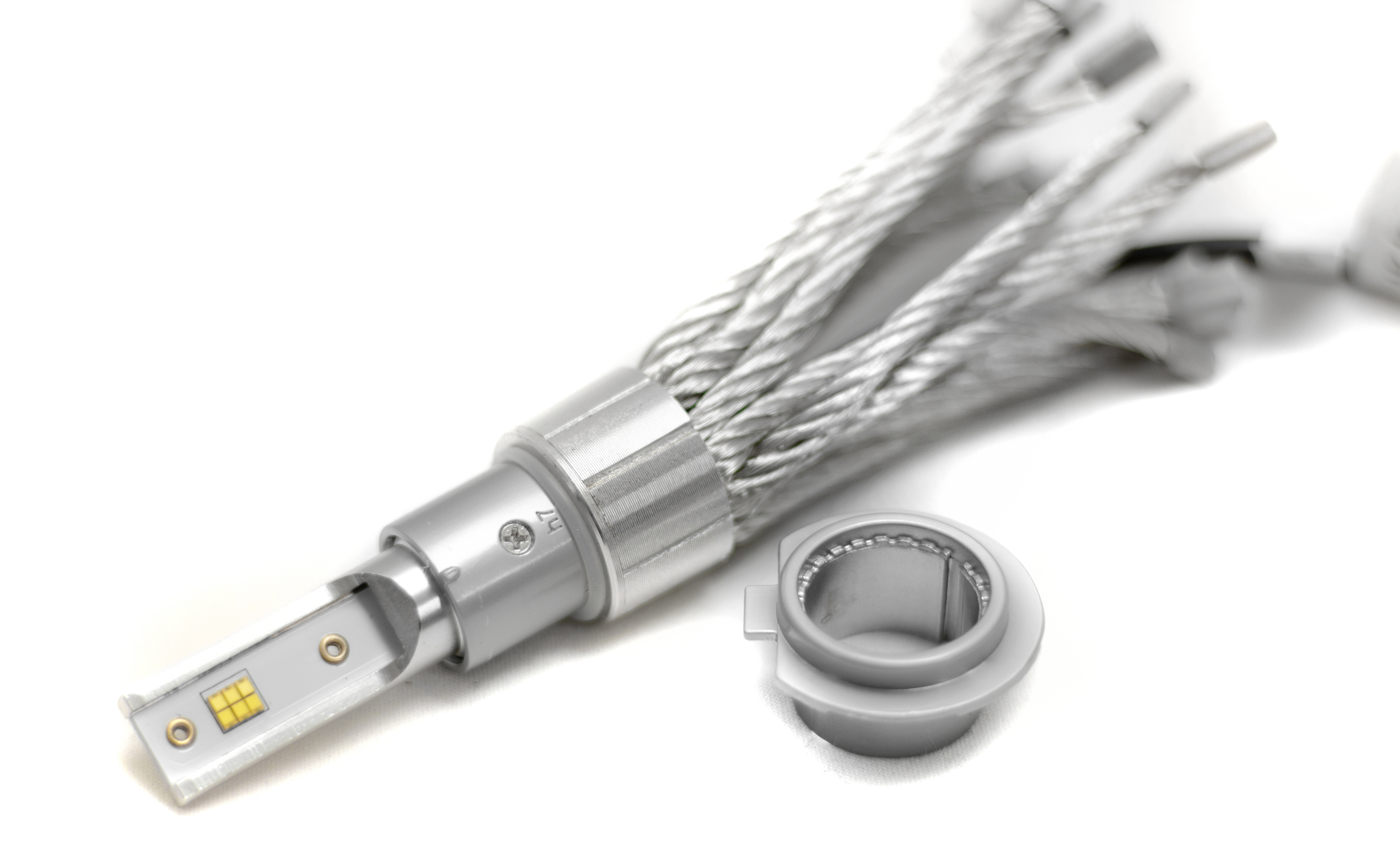 H7-G4LED - H7 GEN4 LED Headlight Kit w/ 360 Clockable Base & Copper Rope Heatsink-H7-G4LED