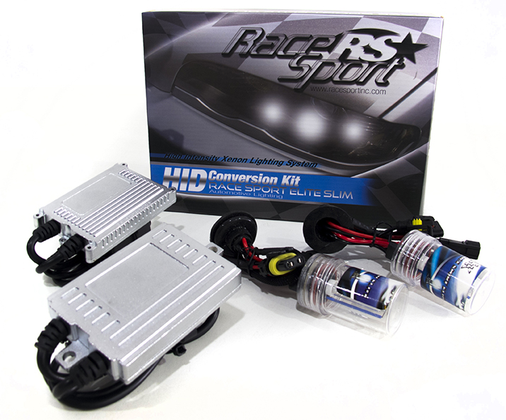 H9-6K-SLIM-55W - H9 HID AC Super-Slim 55W Ballast Kit-H9-6K-SLIM-55W