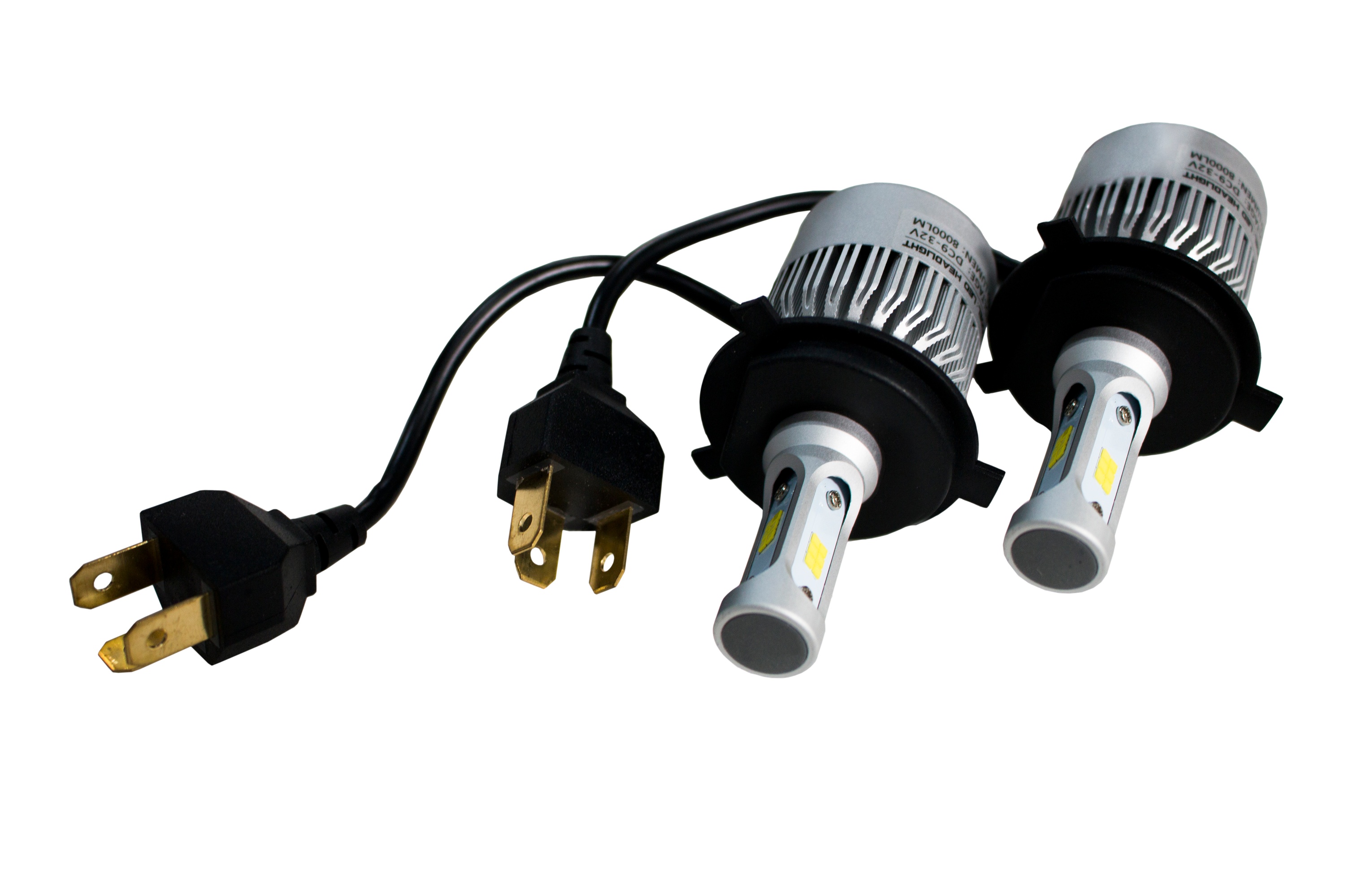 H9LEDDS - H9 DRIVE Series Driverless Plug-&-Play LED Headlight Conversion Kit-H9LEDDS