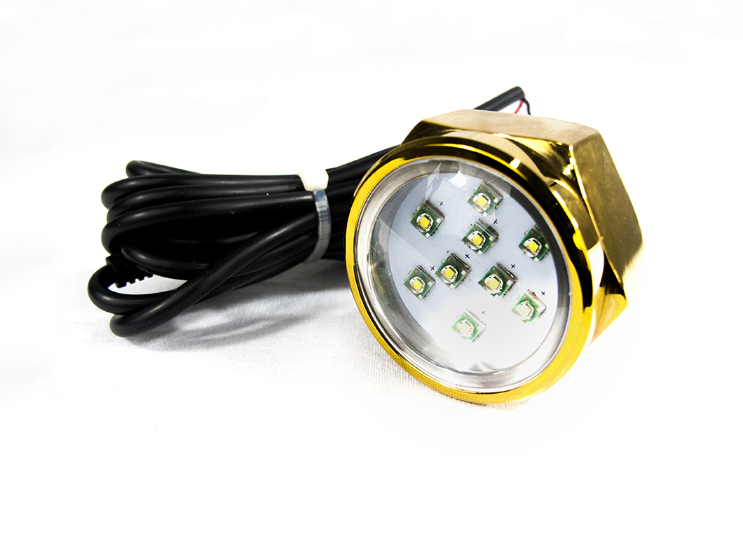 MS-27W-DP-G - 27W CREE LED Drain Plug Light (Green) 1500lm-MS-27W-DP-G