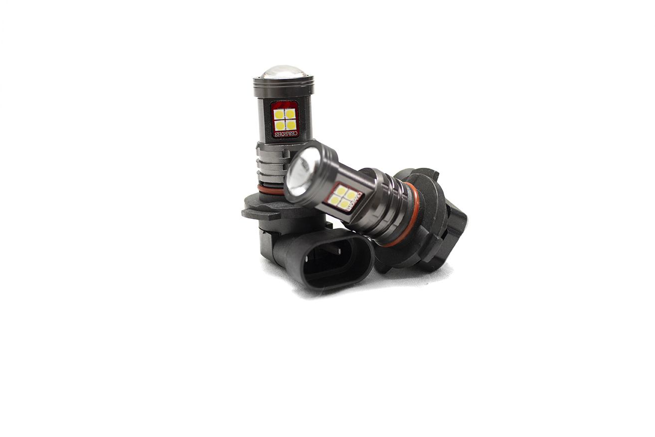 RSTBH10W - Terminator Series H10 LED Replacement Bulbs (White) (Pair)-RSTBH10W