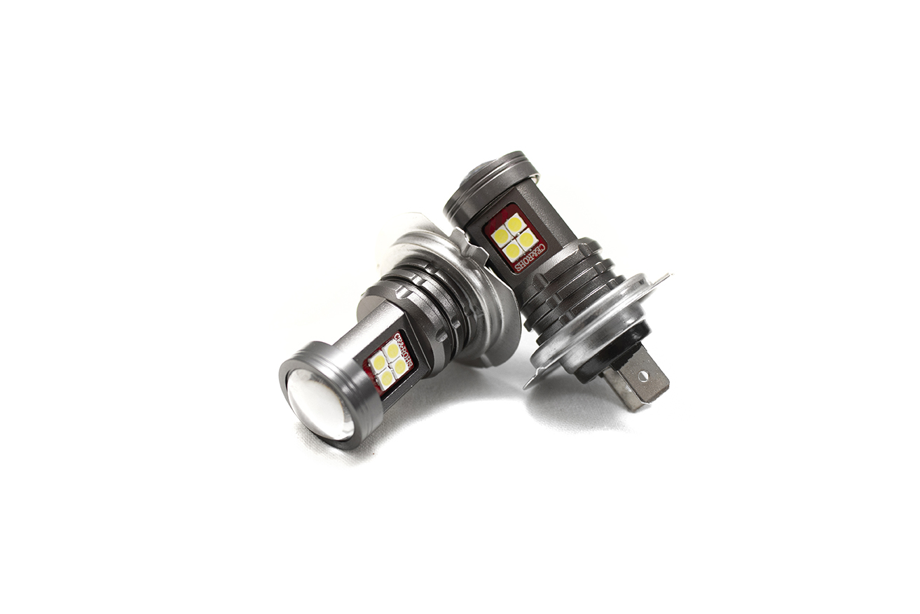 RSTBH7W - Terminator Series H7 LED Replacement Bulbs (White) (Pair)-RSTBH7W