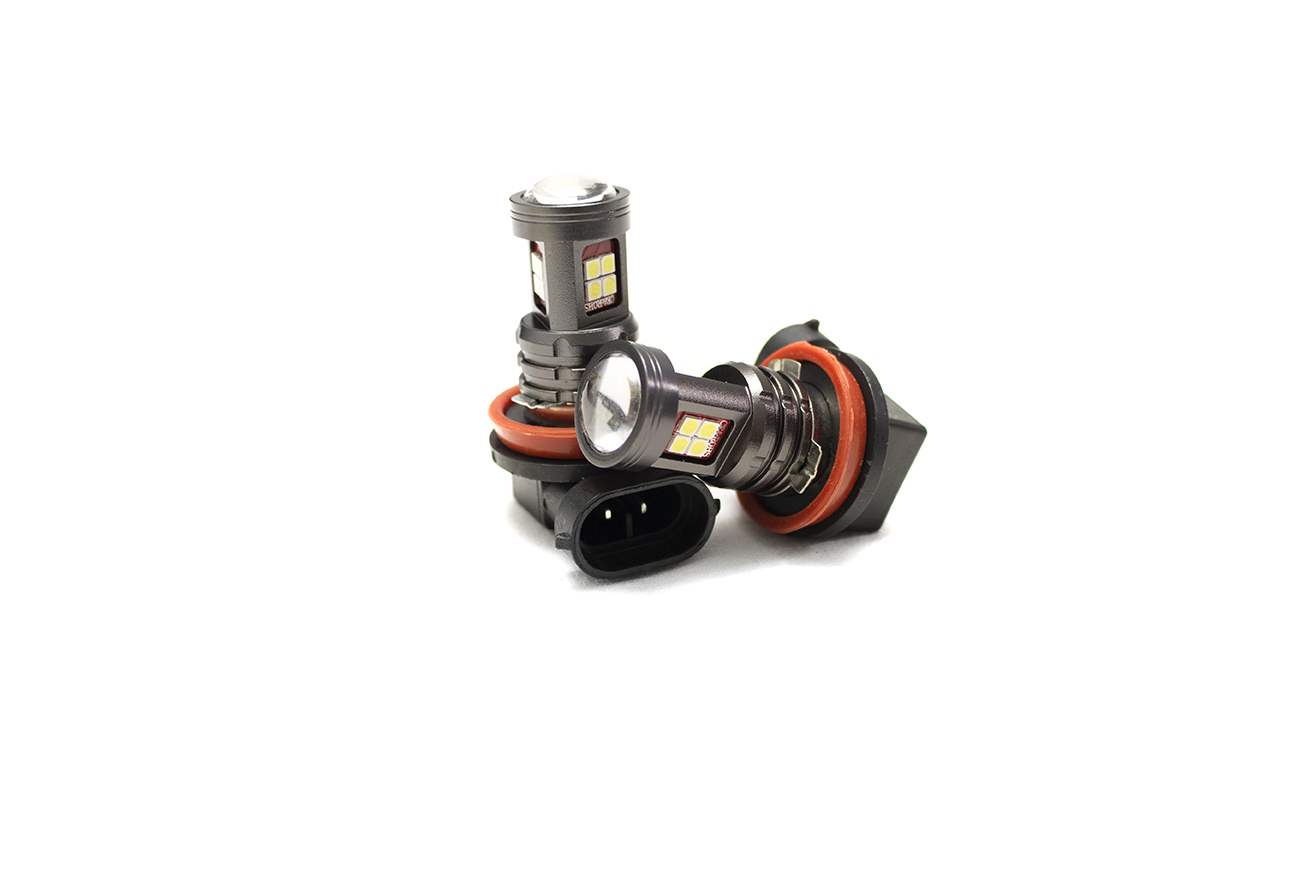 RSTBH8W - Terminator Series H8 LED Replacement Bulbs (White) (Pair)-RSTBH8W
