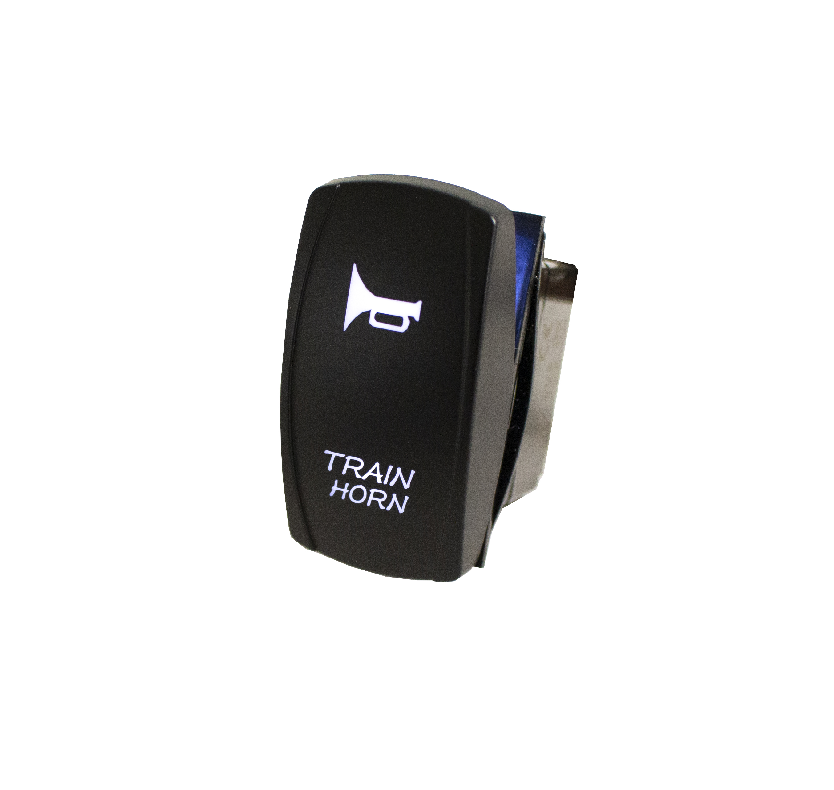 RSTHRSW - LED Rocker Switch w/ White LED Radiance (Train Horn)-RSTHRSW
